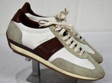 Worn 1X TOM FORD Orford Low-Top Cream & Brown Suede & Canvas Sneakers TF Sz 9.5 for sale  Shipping to South Africa