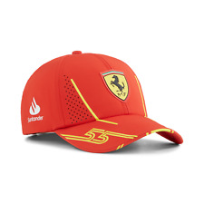 Boné de beisebol Scuderia Ferrari F1 Team PUMA Carlos Sainz 2024 vermelho adultos, usado comprar usado  Enviando para Brazil