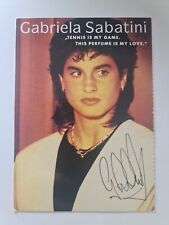 Gabriela sabatini autogramm gebraucht kaufen  Möckmühl