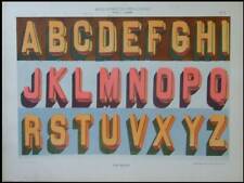 pochoir alphabet d'occasion  Expédié en Belgium