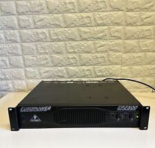 Behringer Europower EP2500 PA Power Amplifier 2x1200 Watts, used for sale  Shipping to South Africa