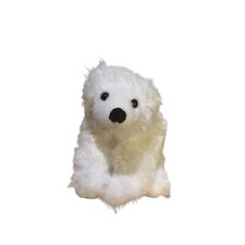 Usado, Ty 2008 blanco 7"" oso polar gorro de peluche bebé juguete retirado segunda mano  Embacar hacia Argentina