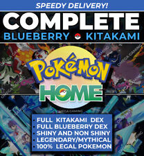 Pokemon Home Blueberry & Kitakami Pokedex | Máscara Teal Disco Índigo | Brilhante + Não comprar usado  Enviando para Brazil