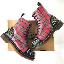 Martens studded tartan for sale  Shipping to Ireland