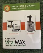 Oscar vitalmax 900 for sale  CREWE