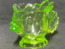 Green vaseline glass for sale  Shipping to Ireland