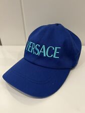 Versace cap blue for sale  LONDON