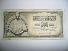 Banconota 500 dinara usato  Reggio Calabria