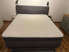 Boxspringbett grau liegefläch gebraucht kaufen  Karlstein a.Main