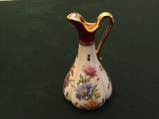 Limoges floral jug for sale  NEWTOWN