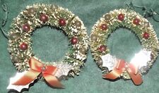 2 christmas wreaths for sale  Chelsea