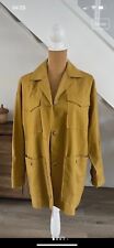 Zara blazer mustard for sale  NEATH