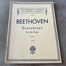 Beethoven ecossaises piano for sale  New York
