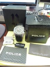 Police Men's Black Saratoga X Date Watch - PL-11299JS-02A[PL 11299JS/02A] w Box, used for sale  Shipping to South Africa