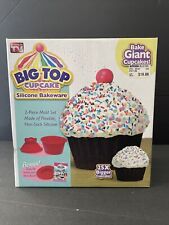 Utensilios para hornear de silicona para cupcakes Big Top como se ve en la televisión cupcakes de gran tamaño molde para pasteles segunda mano  Embacar hacia Argentina