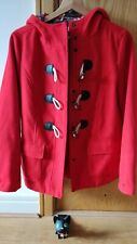 Duffle coat red for sale  Ireland