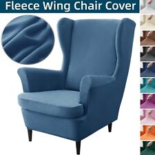 Fleece wing chair for sale  Shipping to Ireland