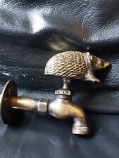 Vintage brass hedgehog for sale  BRADFORD