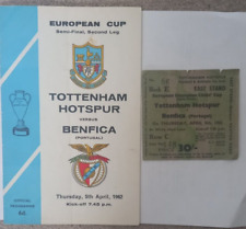 1961 spurs benfica for sale  ENFIELD