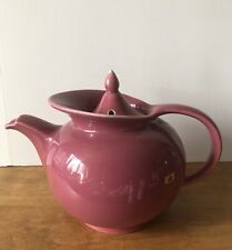 Vintage Hall Windshield Tea Pot Burgundy EUC for sale  Shipping to South Africa
