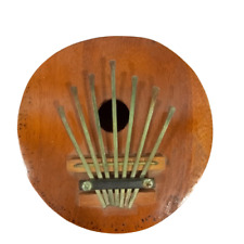 Instrumento Musical Piano Pulgar Madera Vintage Rústico Kalimba Igbo Siete Sonidos segunda mano  Embacar hacia Argentina