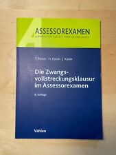 Kaiser zwangsvollstreckungskla gebraucht kaufen  Berlin