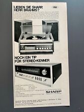 Sharp hifi stereo gebraucht kaufen  Aßlar