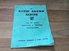 1959 david brown for sale  Shipping to Ireland