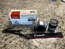 Canon EOS Rebel Ti 300V Film Camera w/Box, 58mm EF 28-90mm 1:4-5.6 II Lens, Caps for sale  Shipping to South Africa