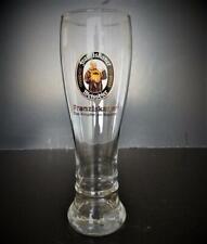 Used, Franziskaner Weissbier German Pilsner Glass Herb Germany 9 3/4" 22oz Acid Etch for sale  Shipping to South Africa