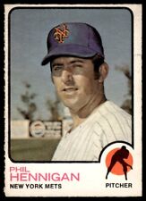 1973 O-Pee-Chee Phil Hennigan New York Mets #107 R206, used for sale  Shipping to South Africa