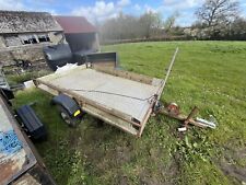 Small flatbed trailer for sale  DORCHESTER
