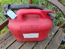 Red plastic petrol for sale  RUGBY