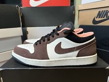 Nike Air Jordan 1 Low SE 2021 Size UK10/ US 11 Mocha/White/coral DC6991-200 for sale  Shipping to South Africa