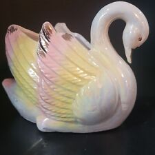 Lusterware swan planter for sale  Greeneville