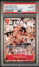 Usado, Mangá One Piece Paramount War Portgas D Ace Alt Art. PSA inglês 10 em perfeito estado comprar usado  Enviando para Brazil