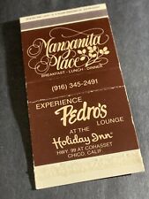 Used, Vintage California Matchbook: “Pedro’s Lounge” Chico, CA for sale  Shipping to South Africa
