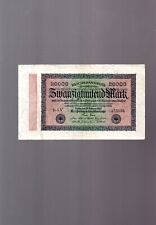 Gebraucht, Alte Banknote / Geldschein : Deutsches Reich Reichsbanknote 20 000 Mark 1923 gebraucht kaufen  St Johann