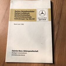 Mercedes benz tabelle gebraucht kaufen  Lohhausen