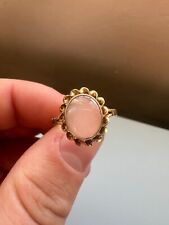 Used, Impressive 9 Carat Gold Natural Moonstone Solitaire Statement Ring for sale  Shipping to South Africa