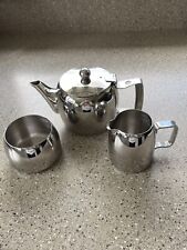 Stainless steel teapot for sale  GRANTHAM