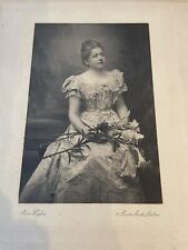 Alice Hughes Cabinet Card Unnamed Woman 1903 52 Gower Street London for sale  Shipping to South Africa