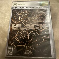 BLACK (Microsoft Xbox, 2006) Platinum Hits Edition for sale  Shipping to South Africa