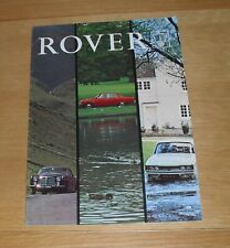 Rover brochure 1970 for sale  FAREHAM