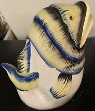 Fish ceramic multicolored for sale  Lakeland