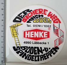 Aufkleber sticker henke gebraucht kaufen  Gladbeck