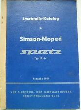 Ersatzteil katalog simson gebraucht kaufen  Burgstetten