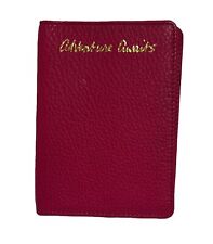 Porta-capa passaporte couro pebbled Rebecca Minkoff Adventure Awaits., usado comprar usado  Enviando para Brazil