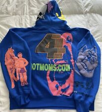 Drake FATD Blue Hoodie Size L Blue For All The Dogs Big As The What Tour Merch for sale  Shipping to South Africa