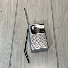 Rádio AM/FM portátil de bolso Sony ICF-S10MK2 prata testado funciona muito bem comprar usado  Enviando para Brazil